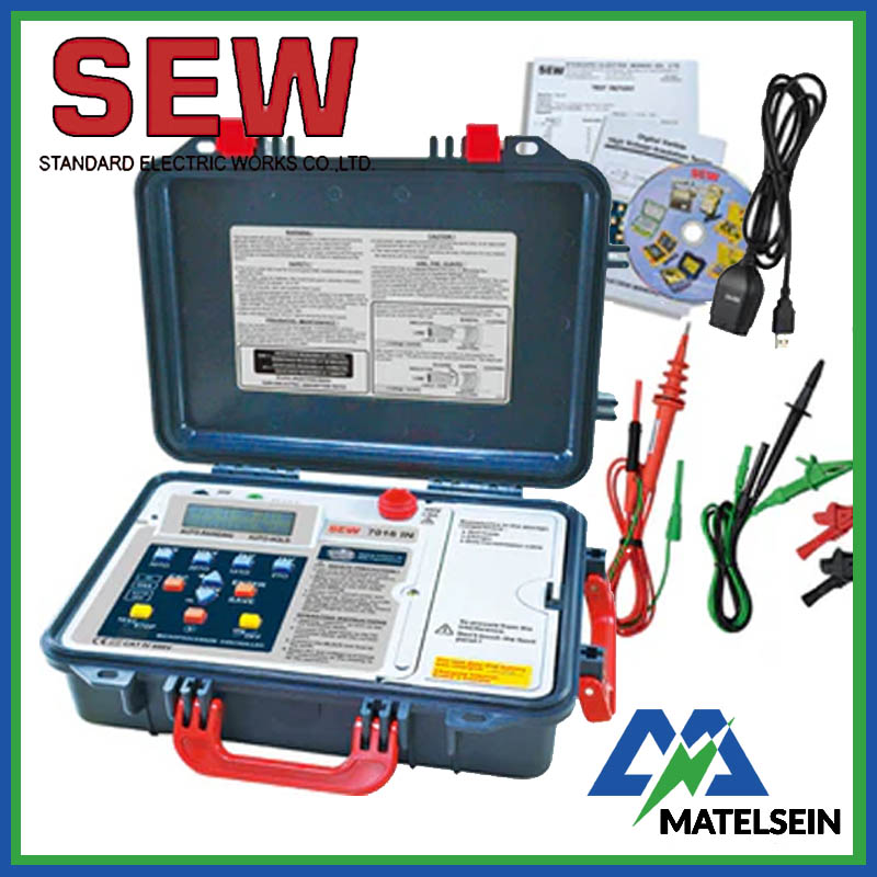megaohmetro Sew
